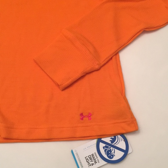 Under Armour women's waffle crew neck shirt Top - Picture 4 of 8